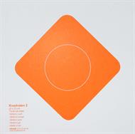 Kvadraten nr 2 orange, 23 x 23 cm