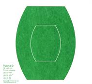 Tunna D papp grön