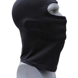 Balaclava svart silk