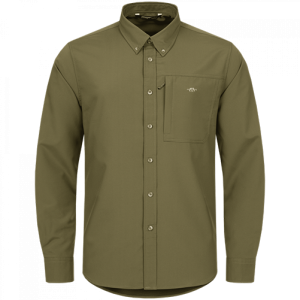 Blaser skjorta Airflow mörk oliv