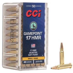CCI kal .17HMR Game point