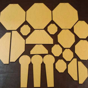 DAA Dry-Fire Target Set (IPSC Classic)