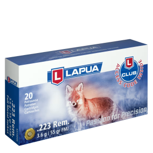 Lapua .223 Rem FMJ 3,6g 55gr