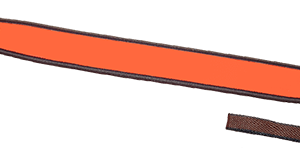 Vapenrem Niggeloh neopren orange