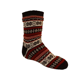 Fodrad vintersocka