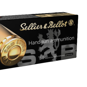 S&B 9mm Luger FMJ 8g