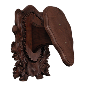 Trofésköld Mufflon mörk 25 x 14 cm