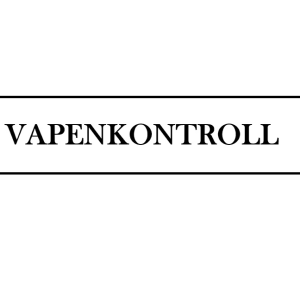Vapenkontroll skylt