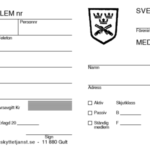 Medlemskort SPSF