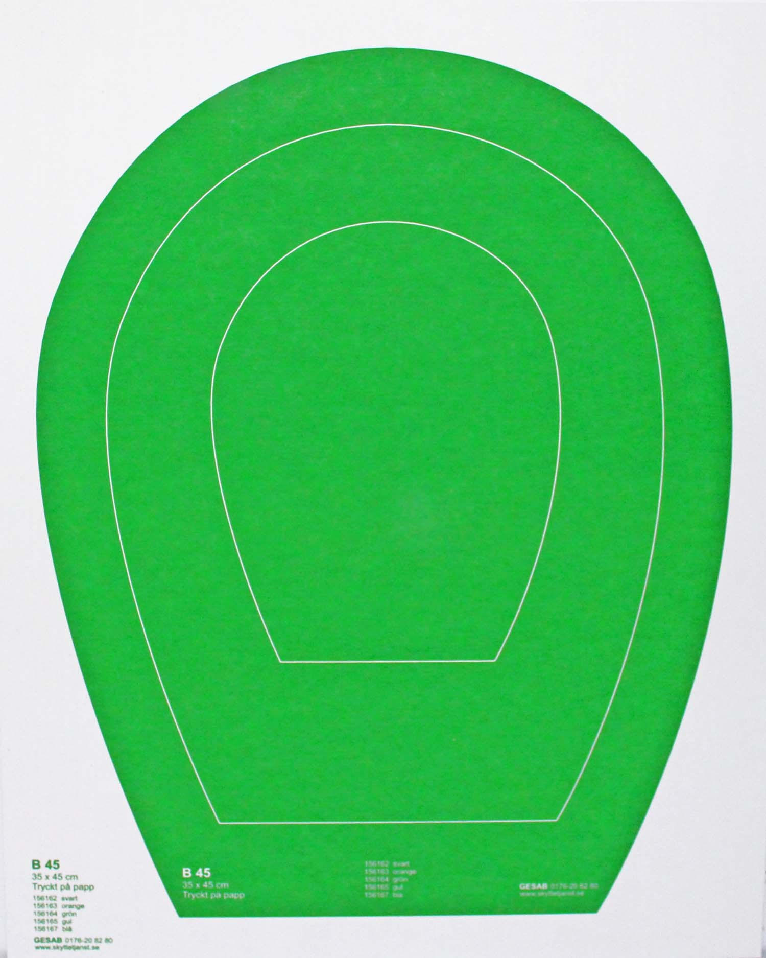 B65 papp grön