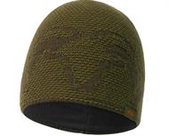 Blaser stickad mössa Pearl Beanie mörk oliv