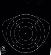 Träffområde siames älg akustisk (2024) papp