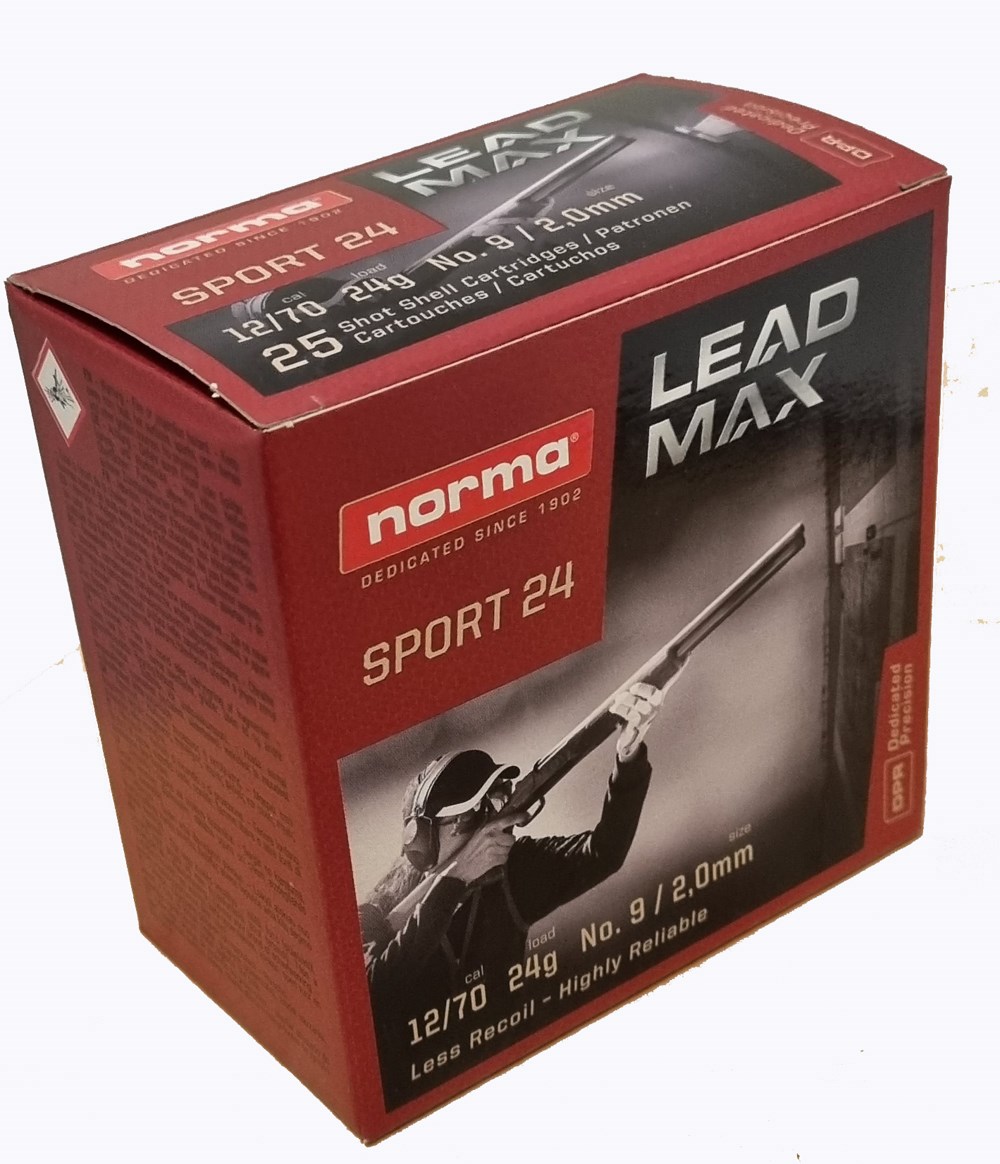 Norma Leadmax Sport .12/70 US 9  bly 24g