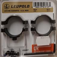 Leupold QR Ring 51717 Låg 30mm matt