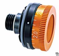 Compact iris disc orange