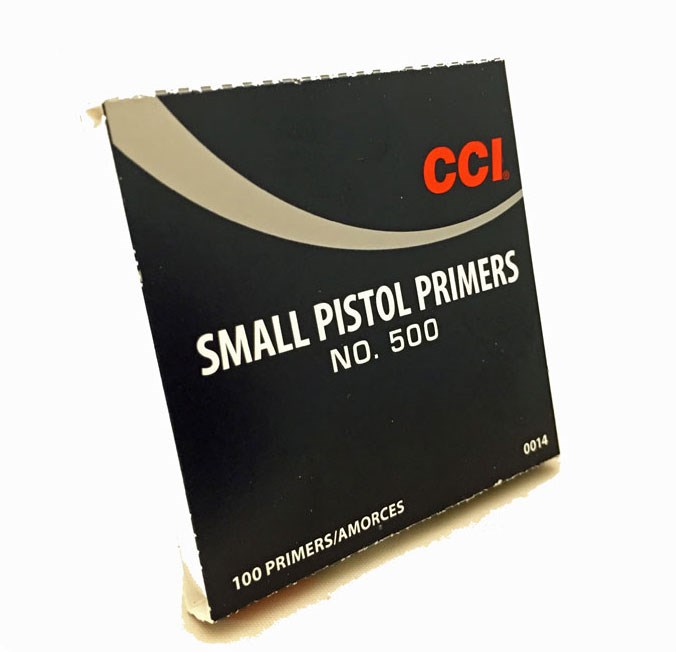 Tändhattar CCI standard 500, Small Pistol