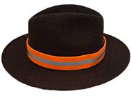 Hattband för jakt 40 mm, kardborre och reflex