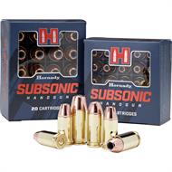Hornady 9mm Subsonic 147gr XTP 25/ask