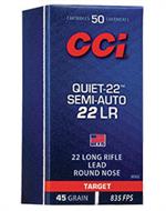 CCI 22lr Quiet Semi-Auto LRN 40gr 50/ask