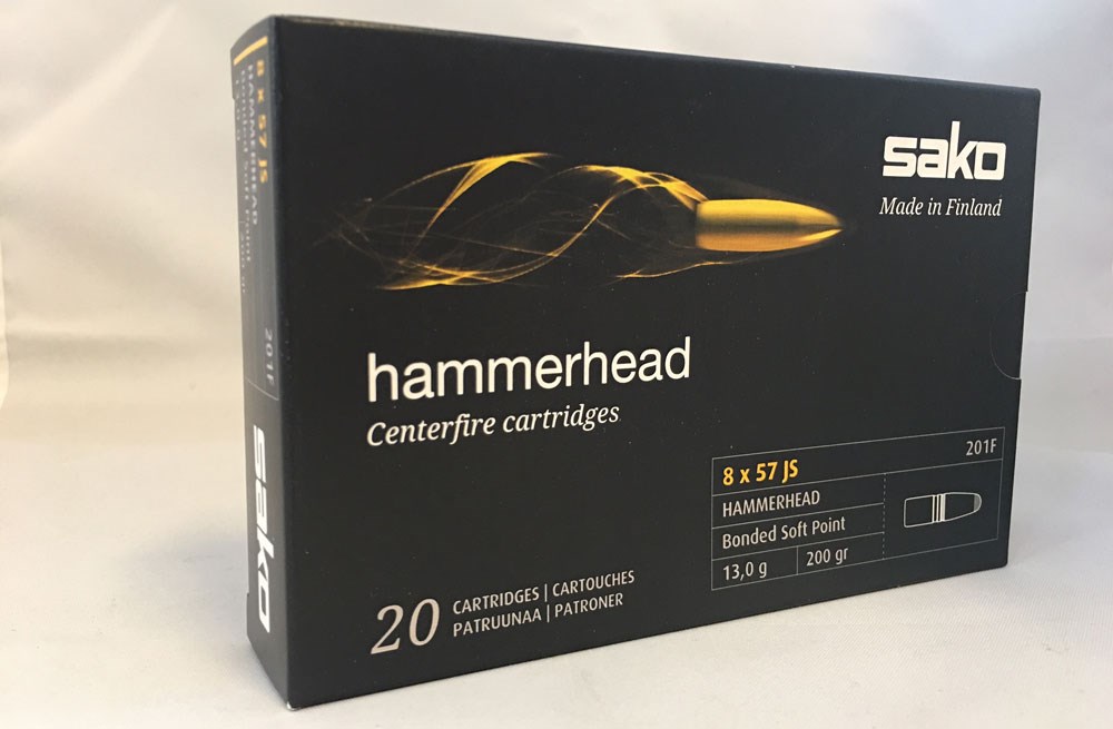 Sako hammerhead 8x57 JS 13,0 gram / 200gr