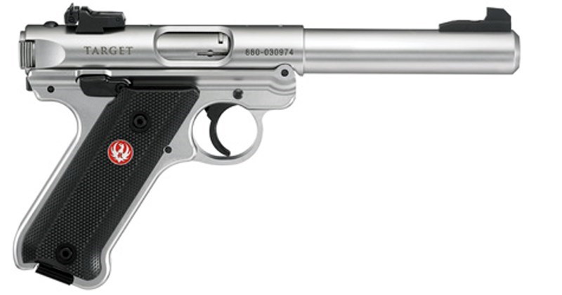 Pistol Ruger MKIV Target .22 LR Rostfri