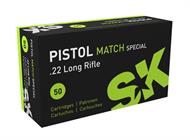 SK Pistol Match SPEZIAL .22 50/FP