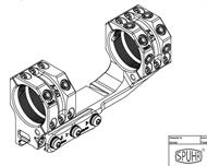 Spuhr Cantilever scope mount 36mm