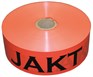 Snitselband orange, tryck Jakt, 30mmx100m