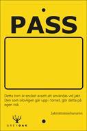 Passkylt för märkning av pass, 10-pack